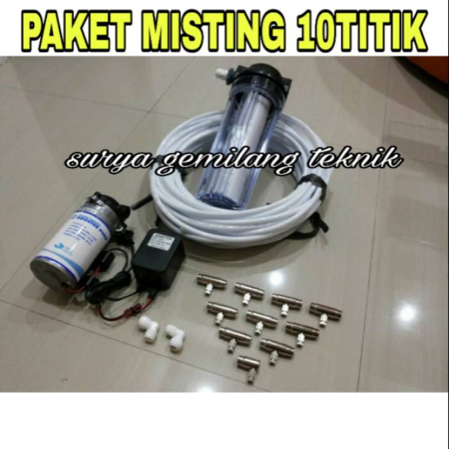 Mesin Kabut Mist Nozzle Stainless Mesin Embun Sprayer Kabut