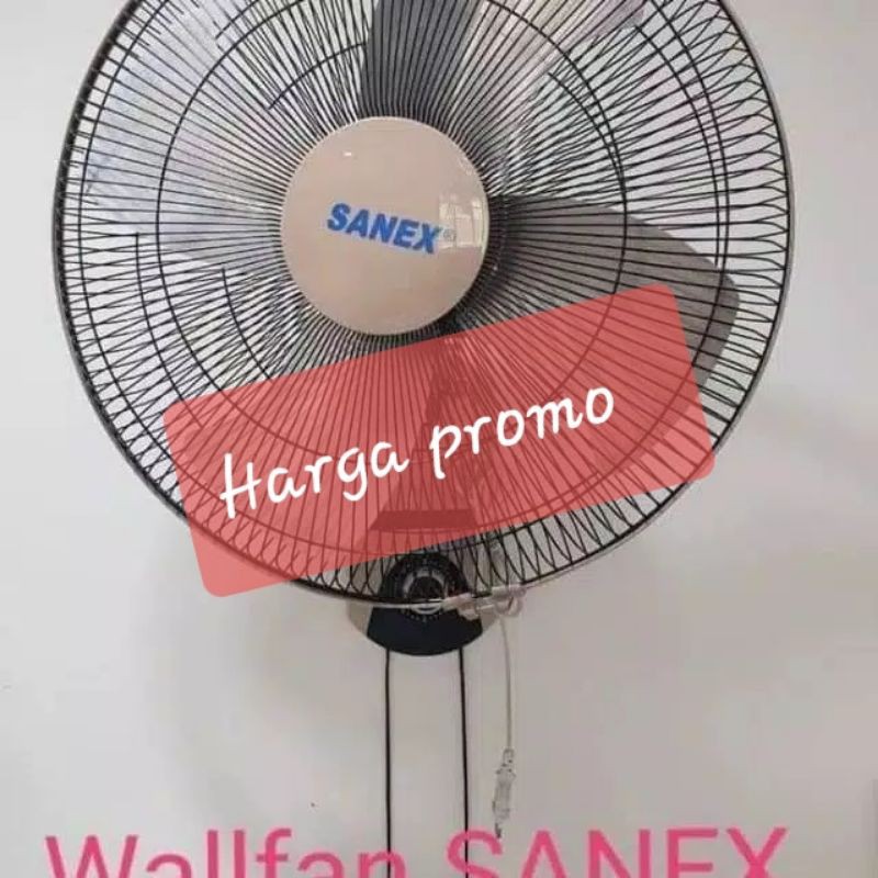 Sanex Wall Fan Jumbo 18 Inch FW 1878 / 1879 Baling Baling Besi