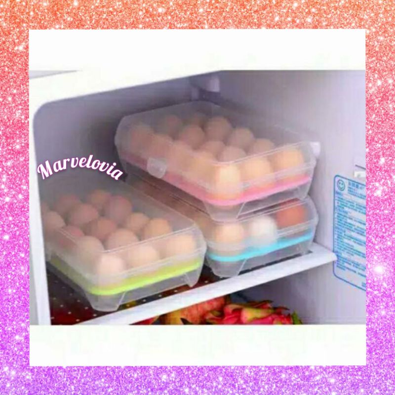 KOTAK TELUR / WADAH BOX KOTAK TELOR ISI 15