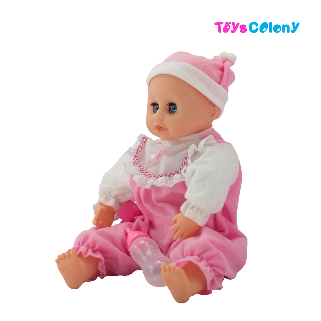 Baby Lovely - Boneka Bayi Interaktif bisa tertawa &amp; bertumbuh XMY8018