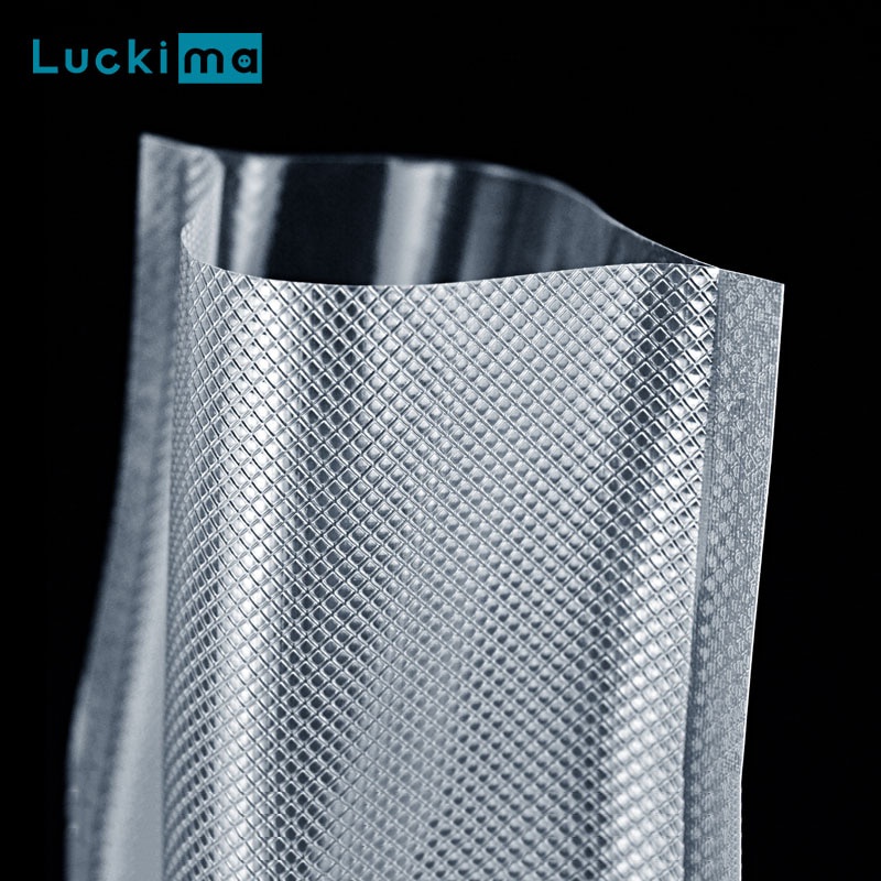 KKS Luckima Kantong Plastik Vacuum Sealer Storage Bag 17 x 25 cm 100PCS - HK-08 - Transparent BUY