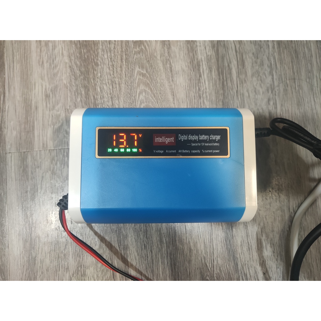 CHARGER Aki 6A 12V Upgrade Dengan fitur baru Cas Aki 6 ampere