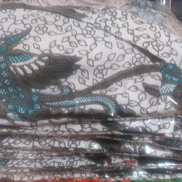 Kemeja Batik Pria Lengan Pendek Size M L Xl Xxl Bswart Batik Hrb026 Kenongo Hem Panjang Padi