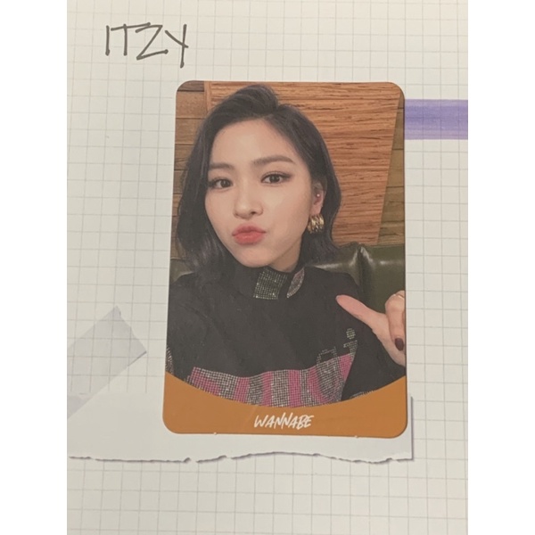 Photocard RYUJIN ITZY
