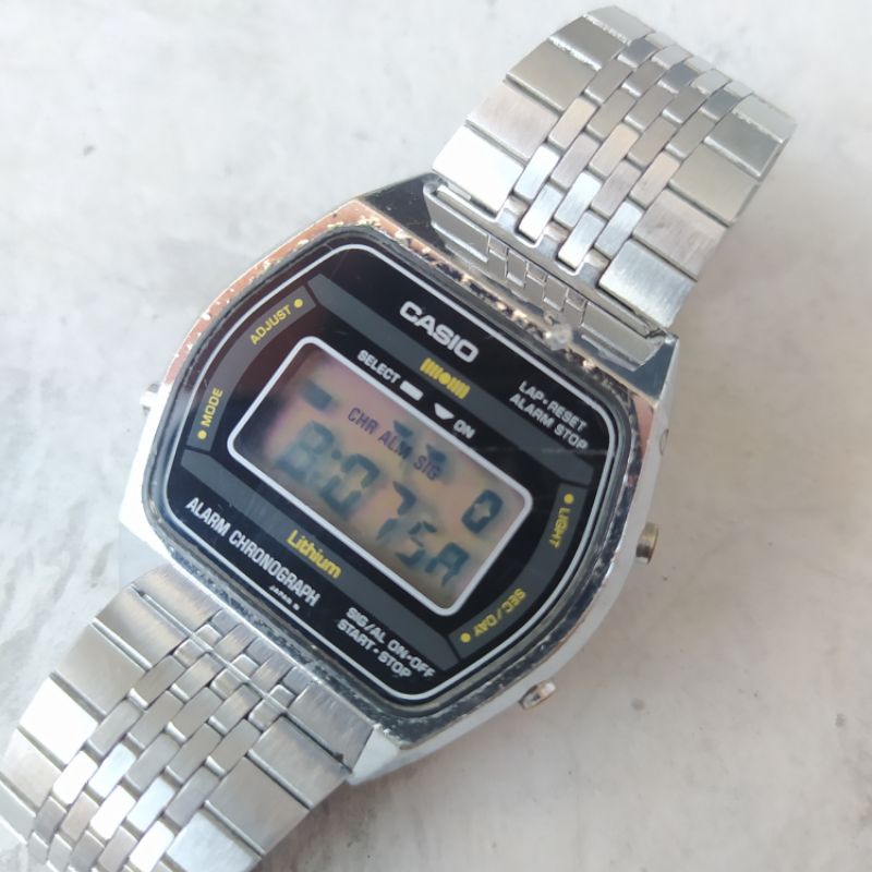 rare jam tangan vintage casio jadul