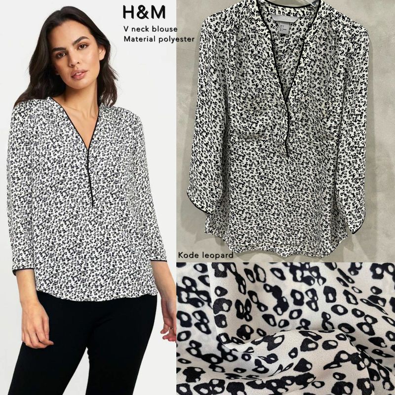 Hm v neck blouse