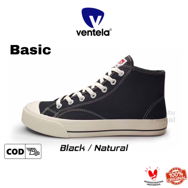 Ventela Basic High Black Natural [OFFICIAL]