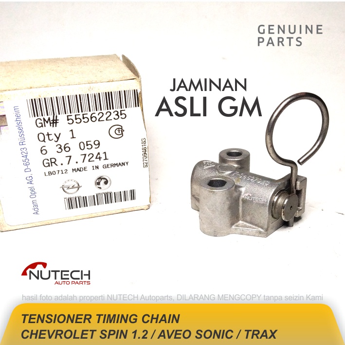 Tensioner Timing Chain Spin 1.2 Aveo Sonic Trax ORI ASLI GM