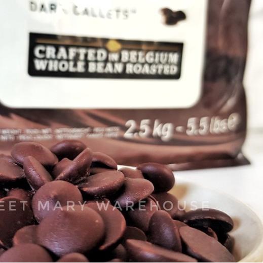 

✫ Callebaut Dark Chocolate Couverture 811 NV 54,5% 500gr Cokelat 811NV ☆