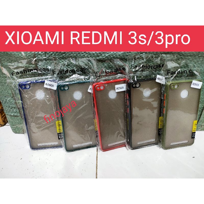 Case Aero My choice Xiaomi Redmi 3 Pro 3S Silikon Dove pelindung Camera