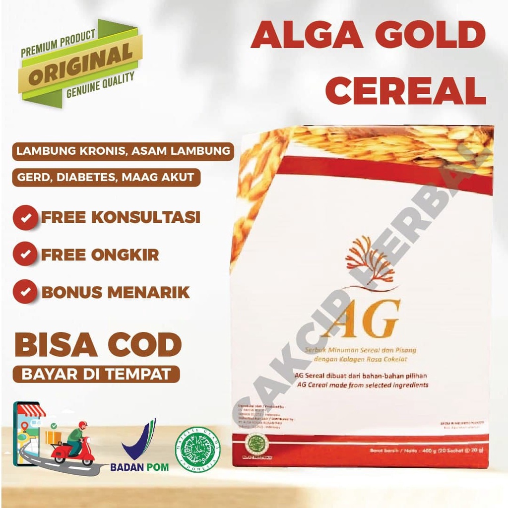 Alga Gold Sereal suplemen kolagen berkualitas