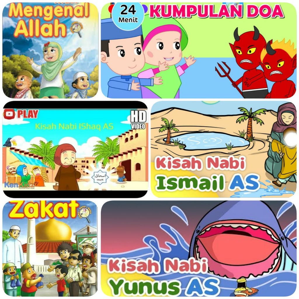 Promo Usb Flashdisk ORi Otg Video Edukasi Anak Muslim Flasdisk Film Anak Islami Berbonus