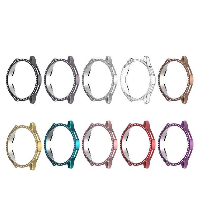 Casing Pelindung Smartwatch Samsung Galaxy Watch 4 40mm 44mm 42mm 46mm Aksen Berlian Imitasi