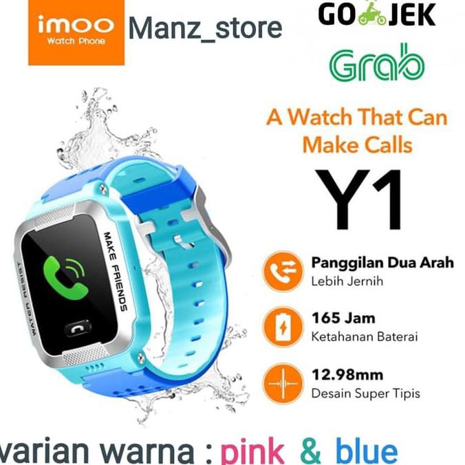 Diskon Imoo Y1 Watch Phone - Biru