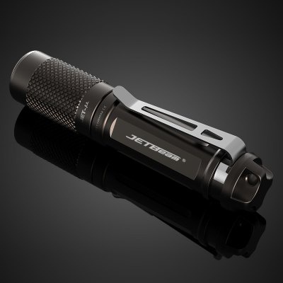 JETBeam Jet-U Tiny Flashlight Senter LED CREE XP-G2 135 Lumens - Black