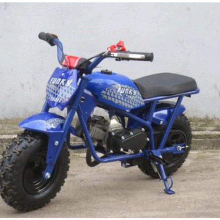 MOTOR MINI TRAIL FUNKY MODEL TERBARU MESIN 2TAK 50cc// MOTOR TRAIL MAINAN ANAK