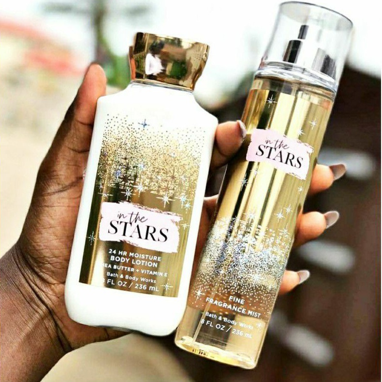 BATH &amp; BODY WORKS BBW IN THE STARS SERIES MIST LOTION SHOWER GEL BODY CREAM HAND CREAM SHOWER GEL BODY CREAM LOTION MIST WASH WALLFLOWER ROOMSPRAY SCENTPORTABLE GENTLE GEL DEEP CLEANSING GENTLE FOAMING CREAMY LUXE