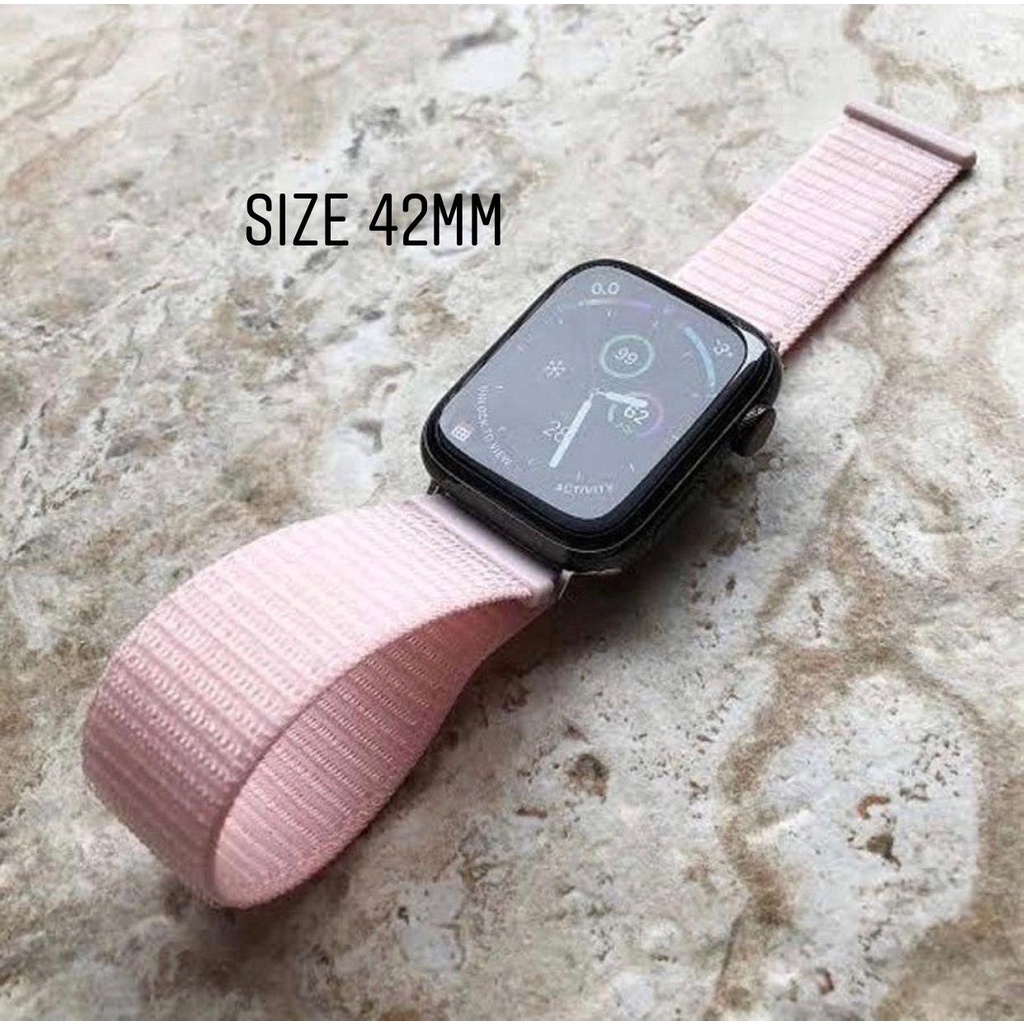 Tali Jam Apple Watch Woven Nylon Strap Band Series 1 2 3 4 5 Size 42mm 44mm