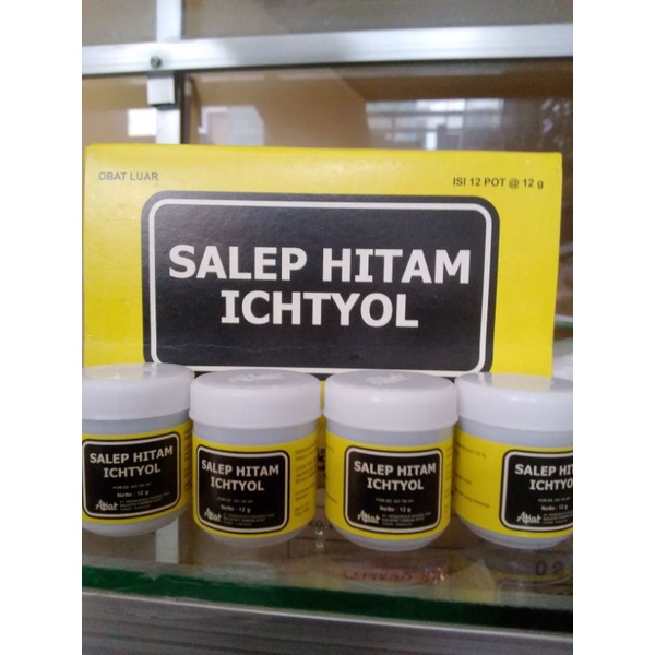 SALEP HITAM ICHTYOL AFIAT / SALEP BISUL PALING AMPUH / BISUL CEPAT MATANG / BISUL CEPAT PECAH