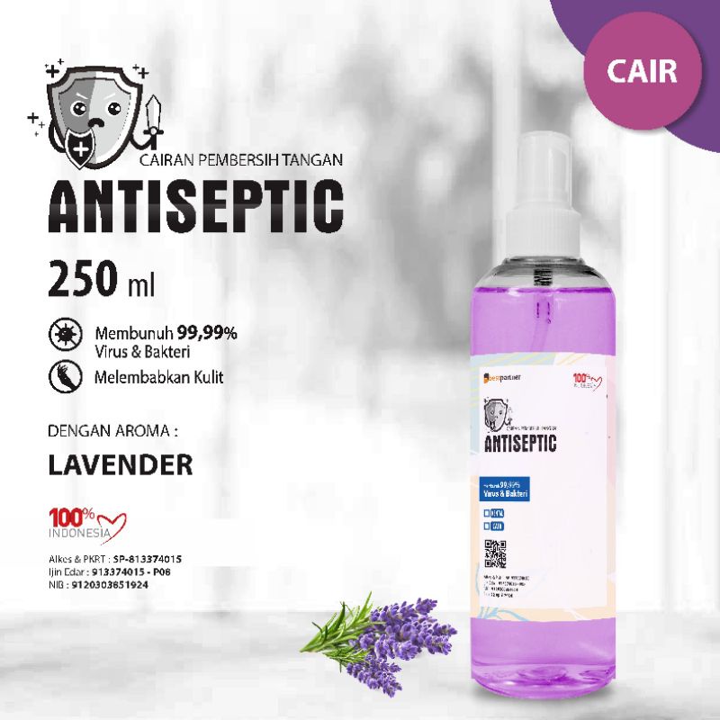 Handsanitizer spray 250 ml aneka aroma segar