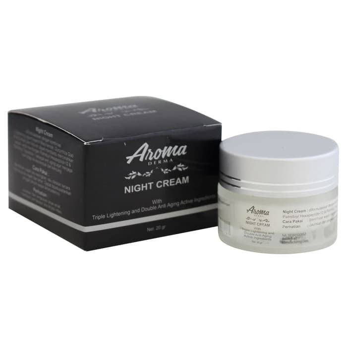Pradasari Aroma Derma Cream Pencerah Night Cream / Pradasari Aroma Derma Krim Malam