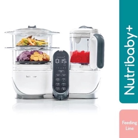 Babymoov A001117 Nutribaby plus Loft Food Processor - White