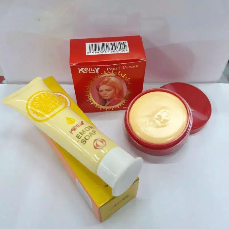 Krim Kelly - Kelly Lemon Soap - Sabun Wajah Lemon Kelly Original BPOM