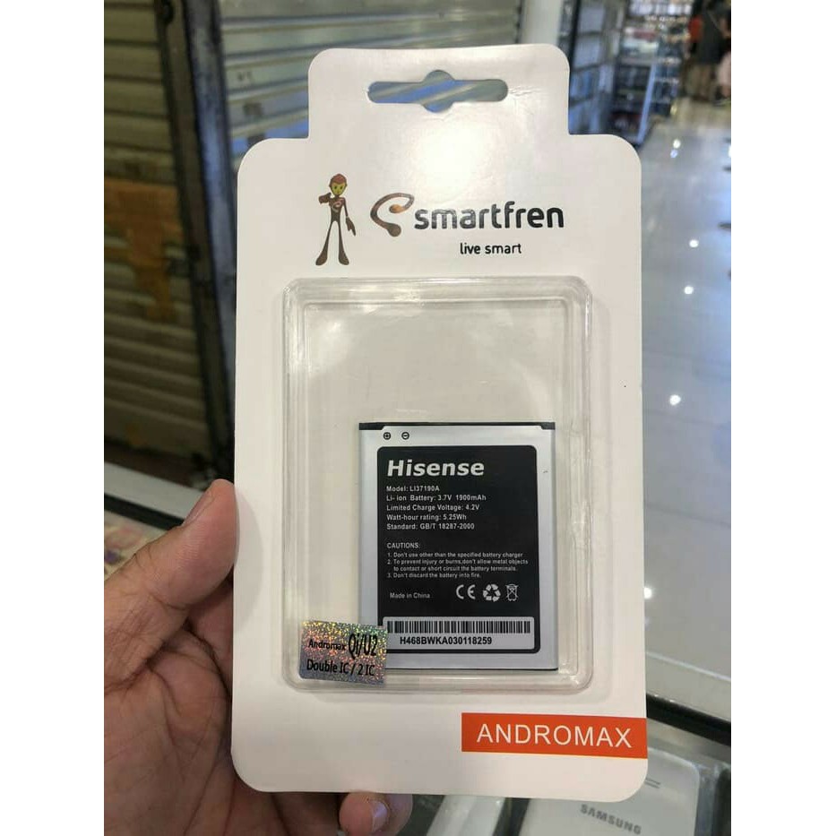 Baterai Andromax Qi / Andromax E2+ / Andromax E2 Plus / Andromax U2 Original Batre Battery High Qual