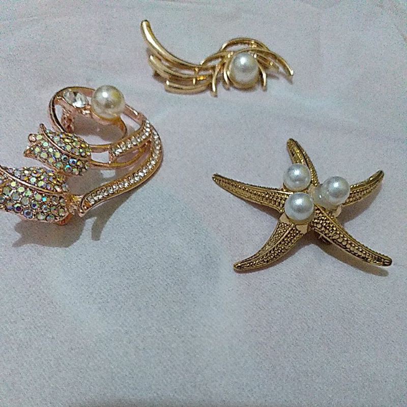 Korean Brooch,  Bros Jilbab Korea