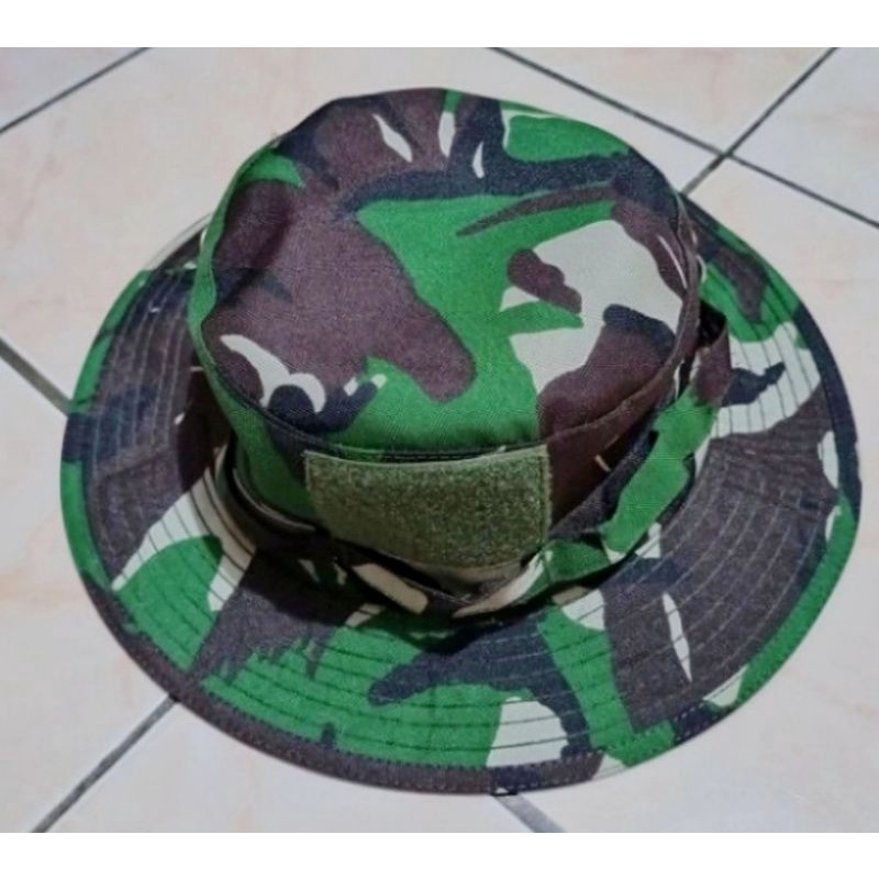 Topi Rimba TNI Loreng / Topi TNI