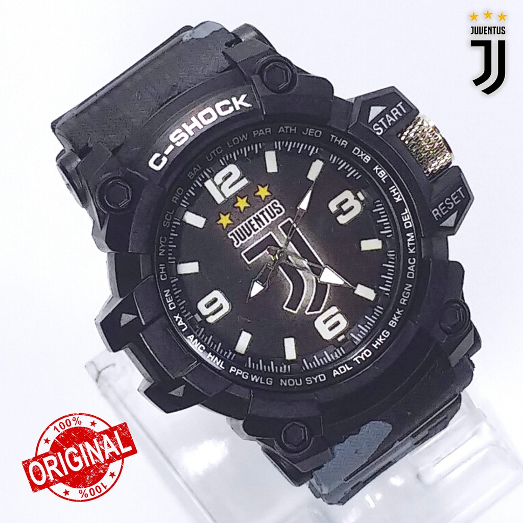 [SPECIAL EDITION] Jam Tangan Juventus Army Hitam