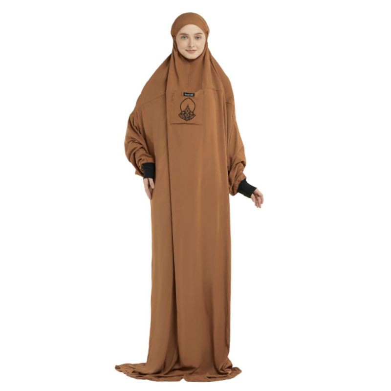 (Mocca) Mukenah manset terompah hadromaut by Basmah