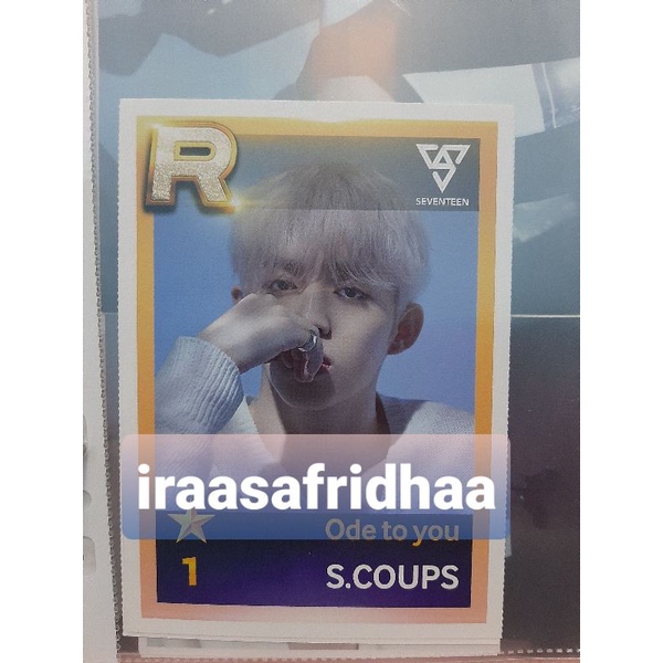 (BOOKED)‼️ Seventeen S.Coups SSP Superstar Pledis Accordion (RARE), HMV WMY