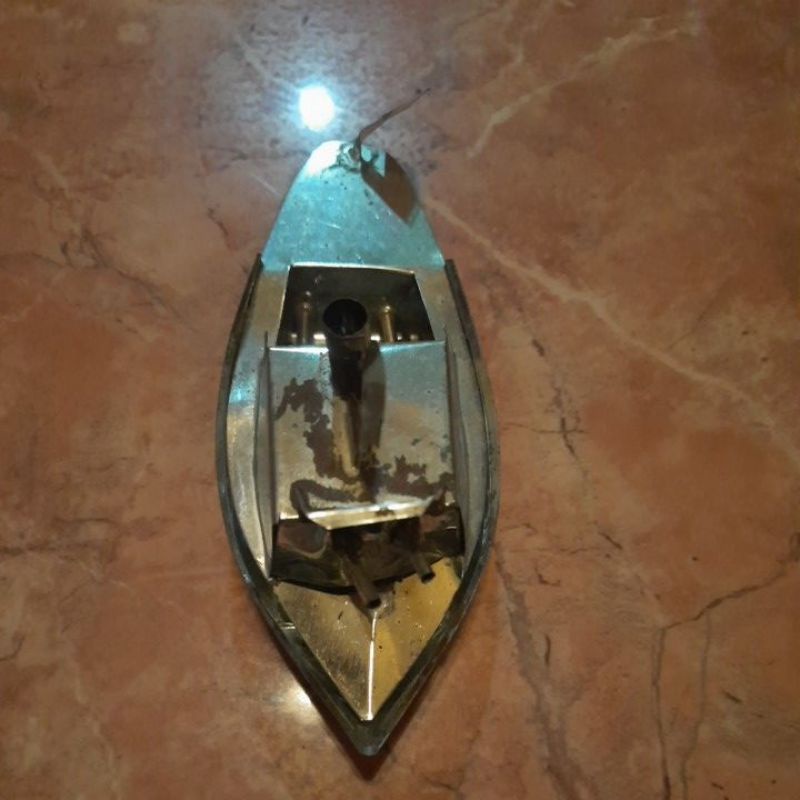 MAINAN TRADISIONAL PRAHU / PERAHU KAPAL API OTOK OTOK-Belum Dicat