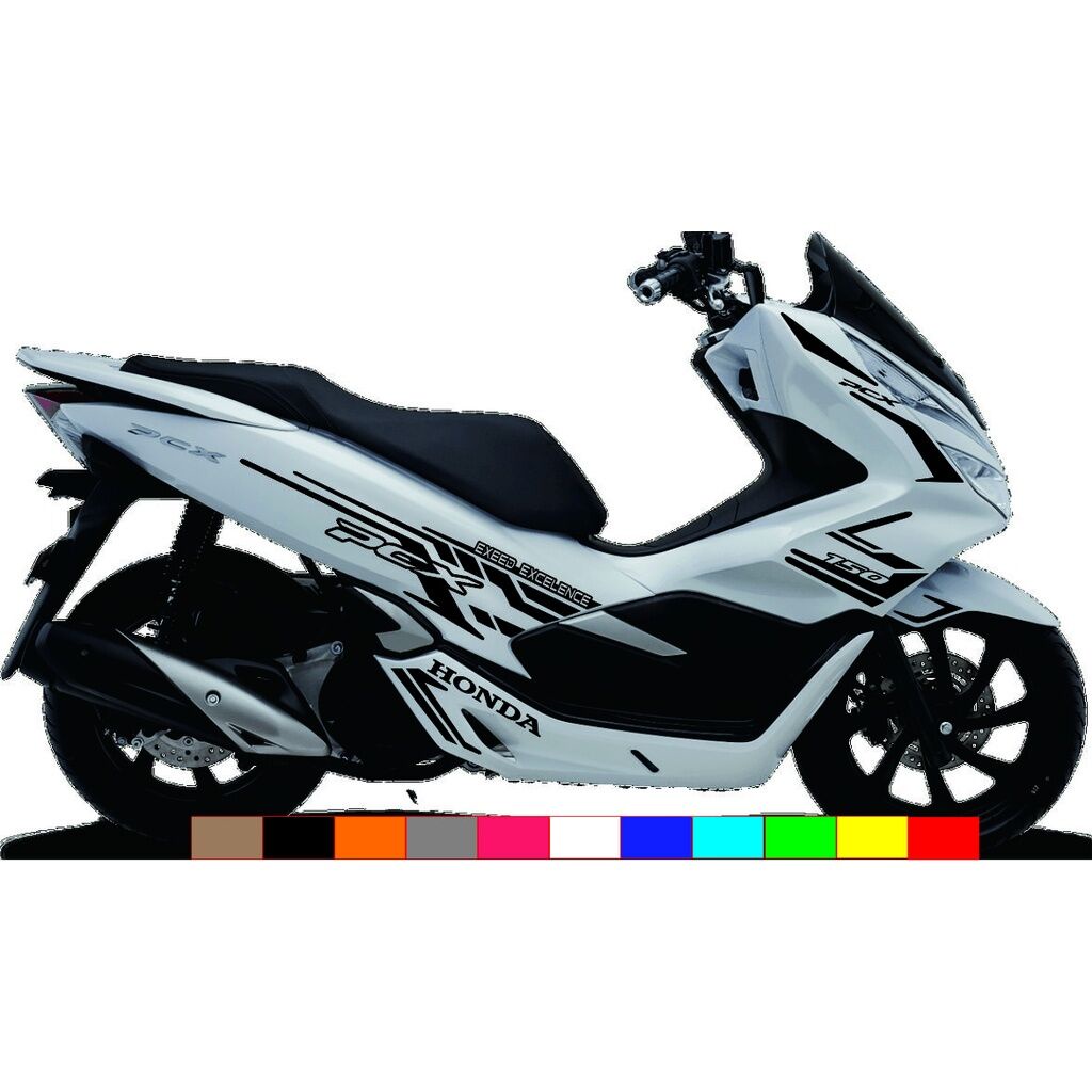 striping cutting sticker motor pcx 150 termurah
