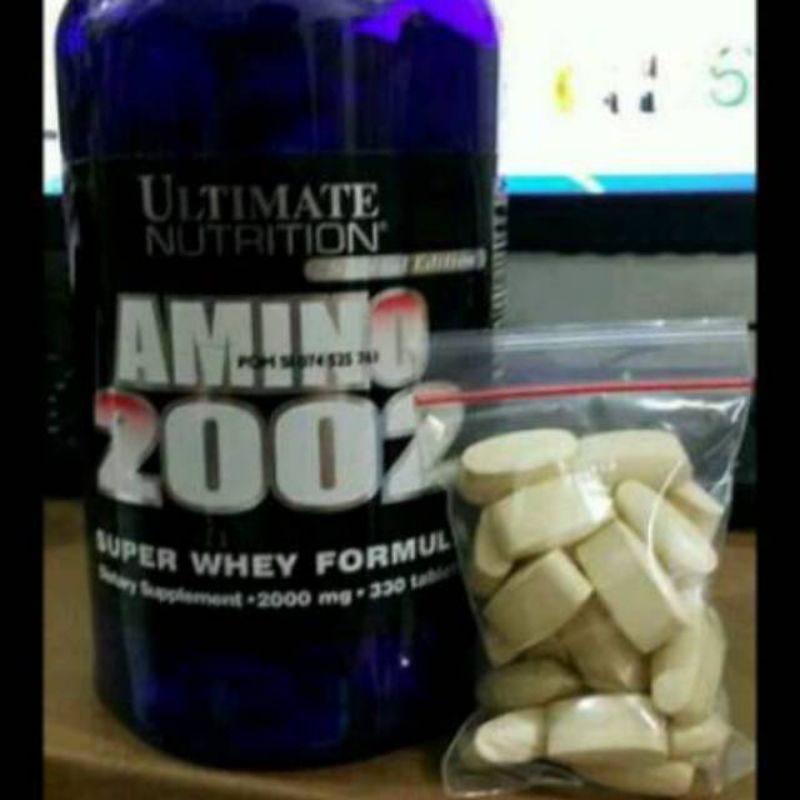 Amino 2002 Ultimate Kemasan Eceran/Ketengan 25 TAB
