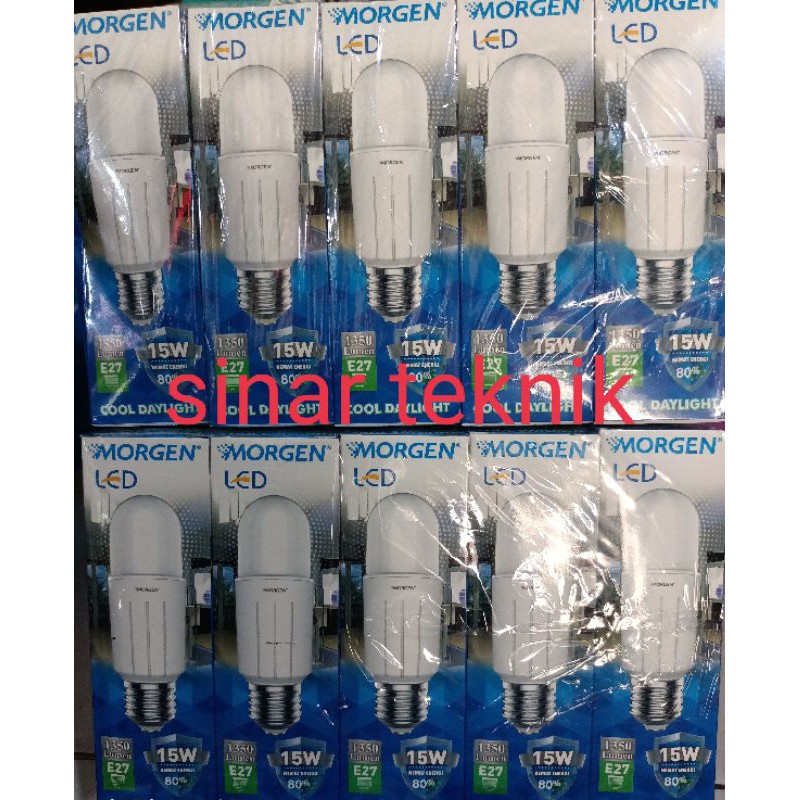 lampu LED Bulb Stick 15w MORGEN Putih