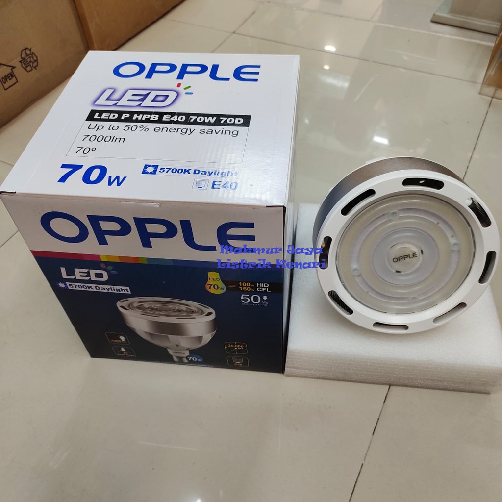 OPPLE LED Performer HPB (High Power Bulb) 70 Watt 70W 5700K Industri