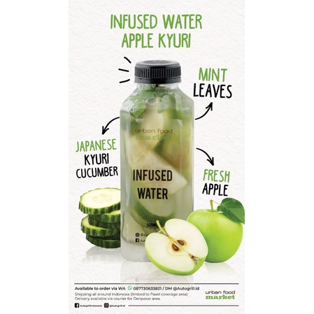 

Infused Water (500ml)