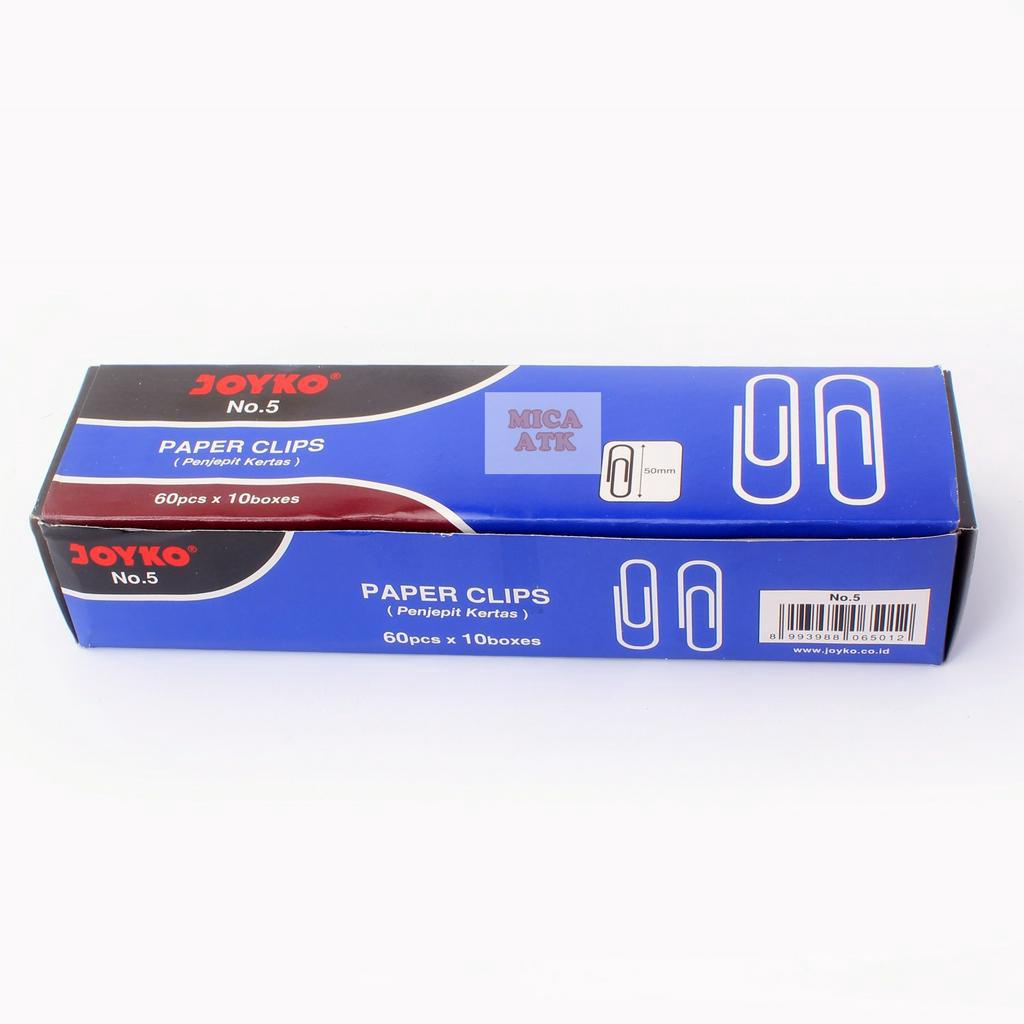 

JOYKO Klip Kertas Paper Clip No.5 JUMBO [ PACK ]