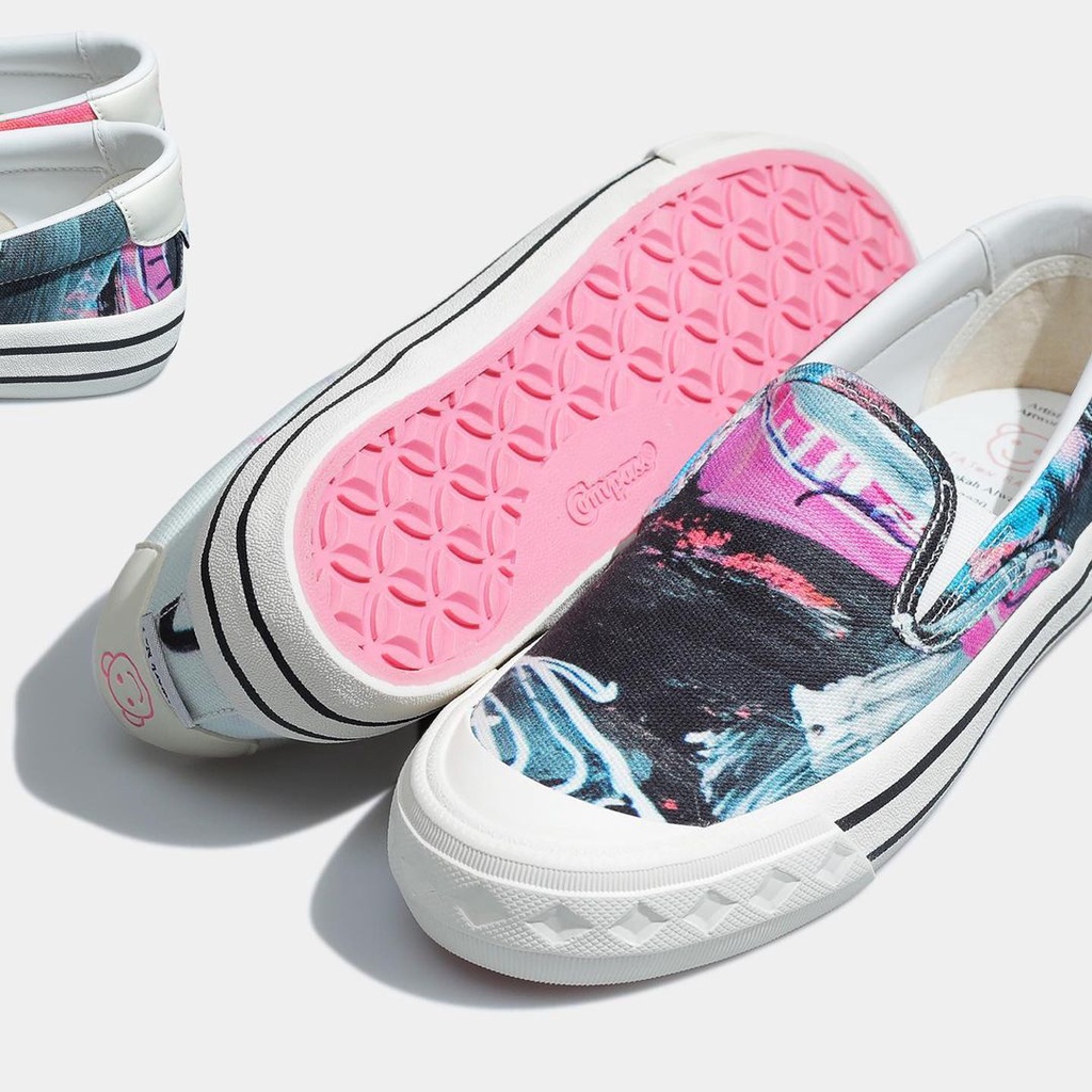Sepatu Compass x Jason Ranty [Slip on Series]-2