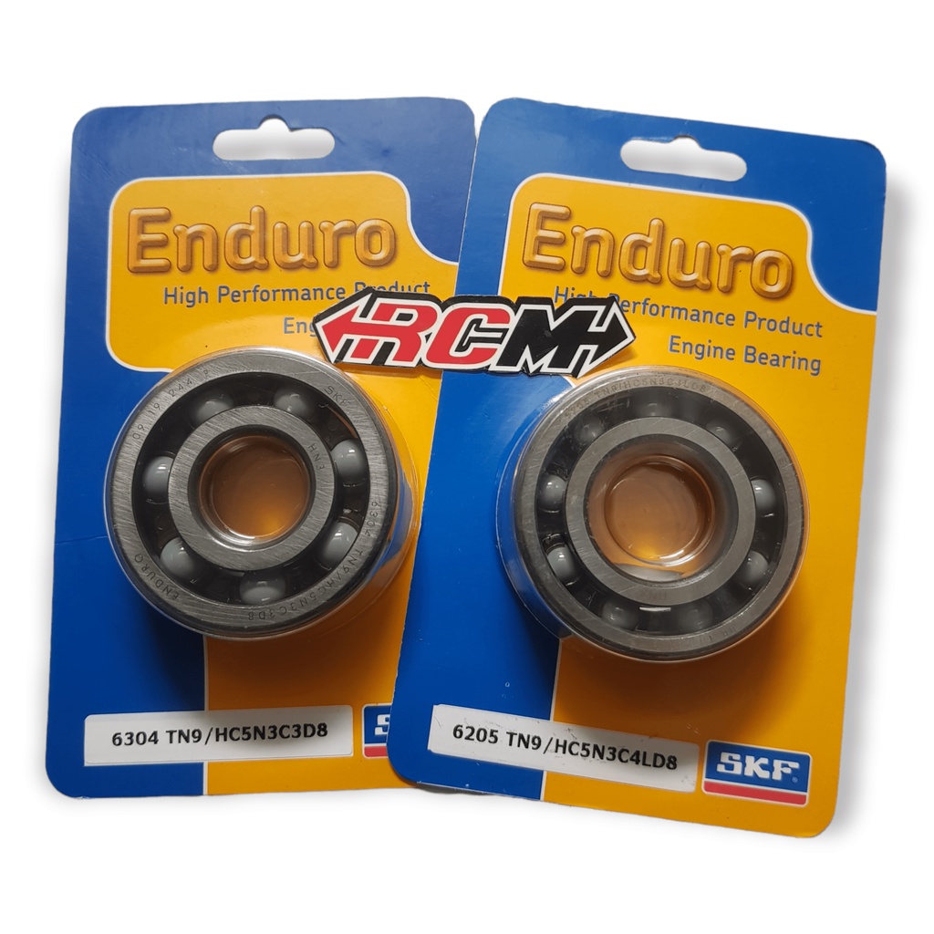 HRGA SDH SEPASANG 2BIJI BEARING LAKER LAHER KREK AS KRUK AS CRANKSHAFT CRANK SHAFT FULL FUL CERAMIC KERAMIK SKF 6205 TN9 / HC5N3C4LD8 6304 TN9 / HC5N3C3D8 JUP JUPITER Z RX KING RXS RZR RZR RXK RX-K RX-KING RX - KING RXKING VEGA ORIGINAL ORI ENDURO ASLI