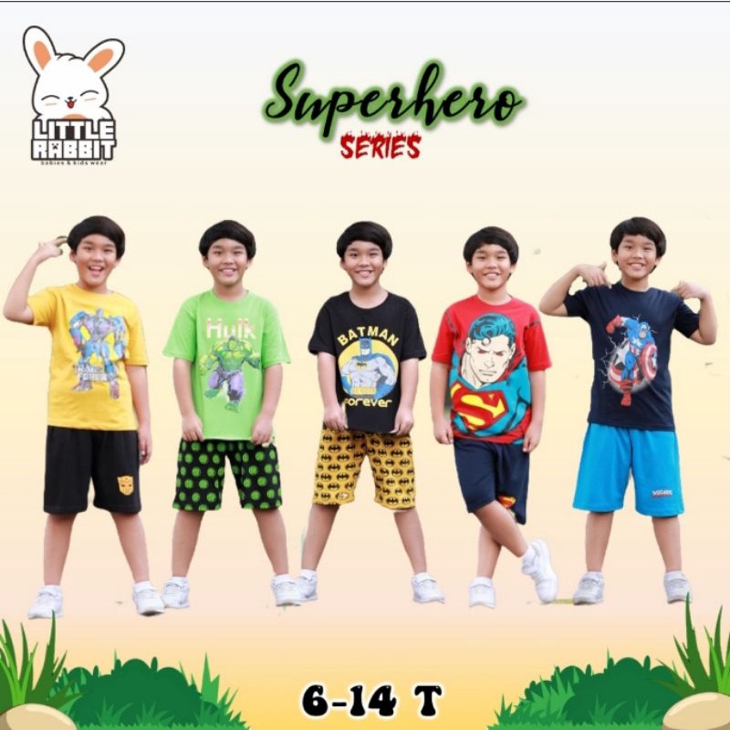 Set Superhero Little rabbit