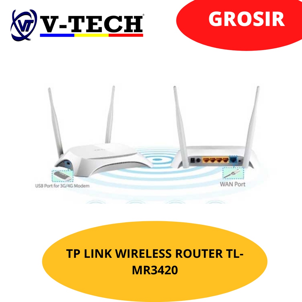 TP-LINK WIFI ROUTER TL-MR3420