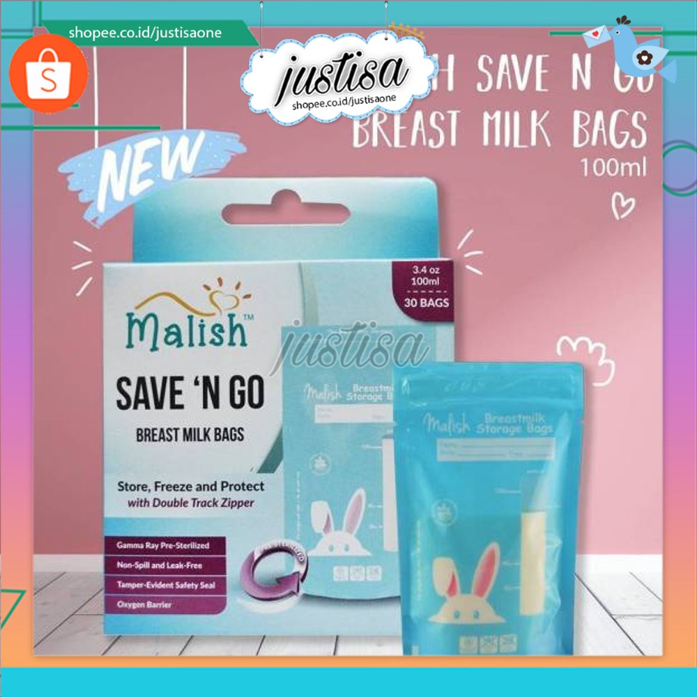Promo !! Kantong Asi 100ml Plastik Asi Malis Baby