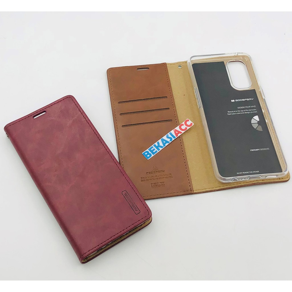 SARUNG OPPO RENO 4 FLIP CASE / FLIP COVER OPPO RENO 4 BLUEMOON
