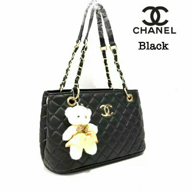 Fashion Wanita tas cewek tas wanita BAG CHANEL 2 RUANG SLINGBAG