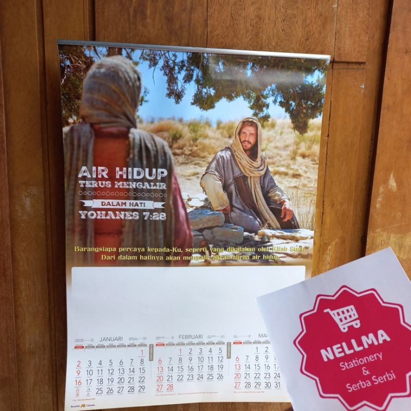 Kalender dinding Triwulan ROHANI 2022