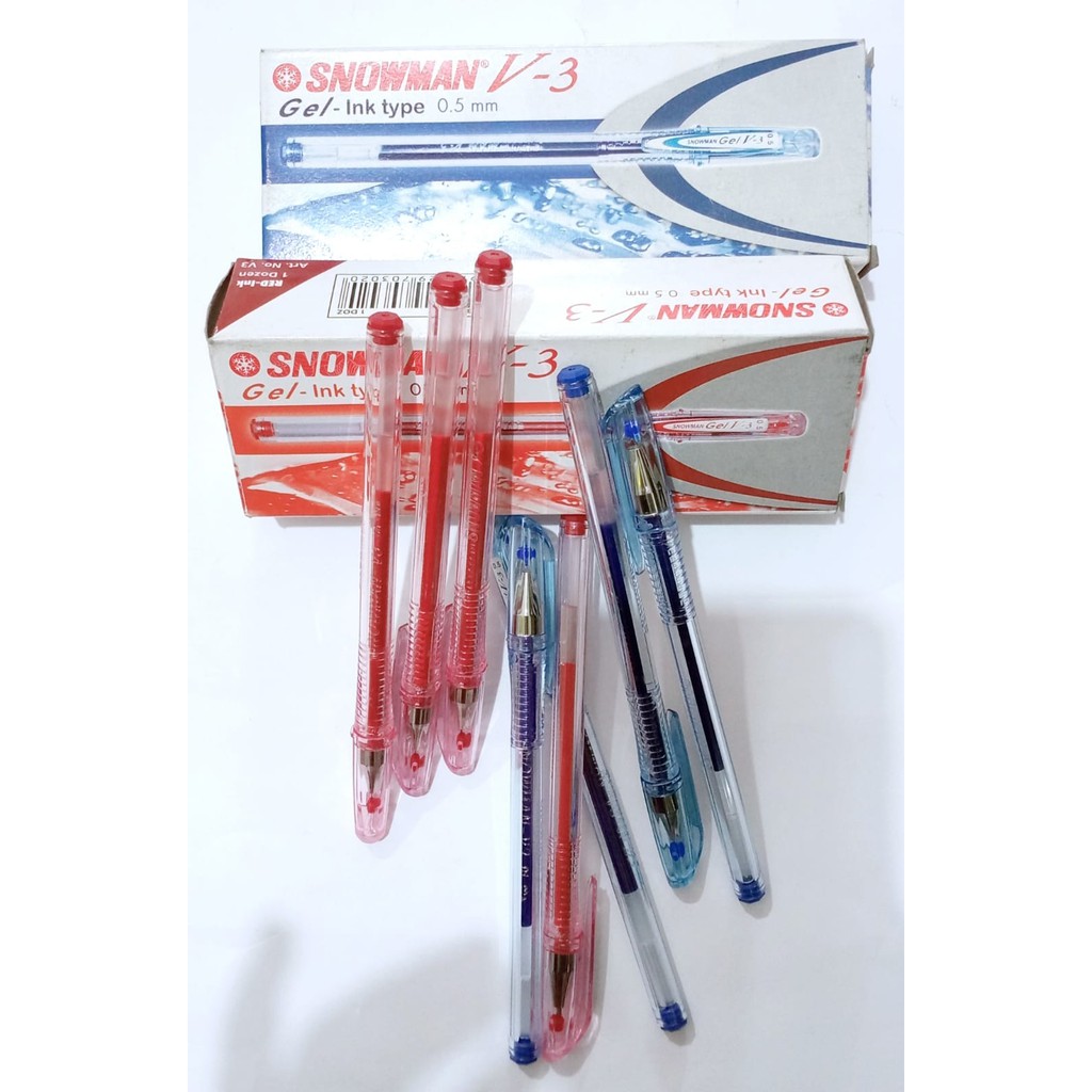 

BULPOIN SNOWMAN V-3 / BULPOIN GEL / PEN