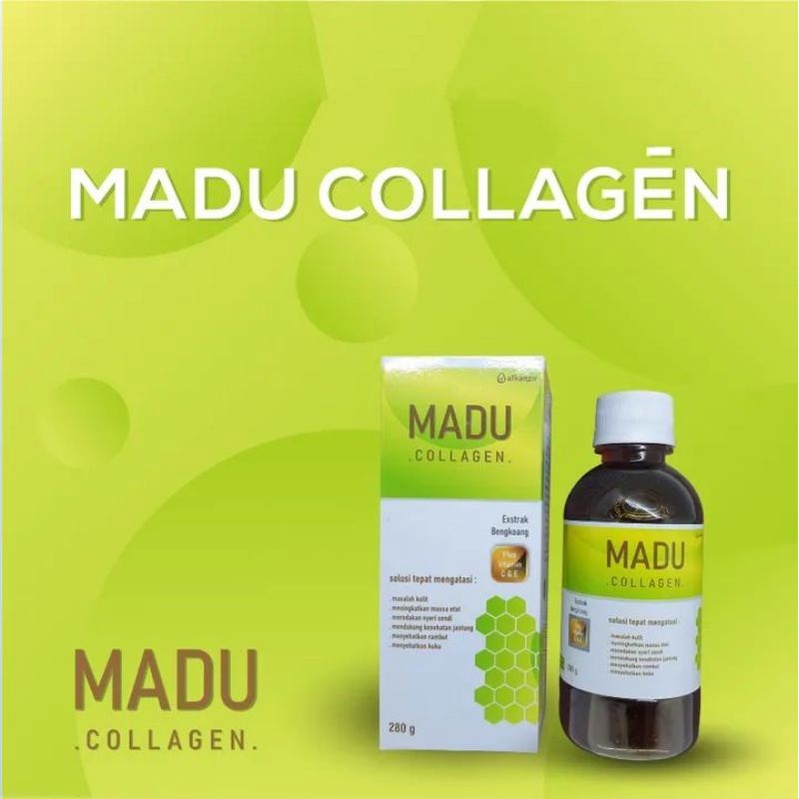 collagen drink pemutih badan madu collagen